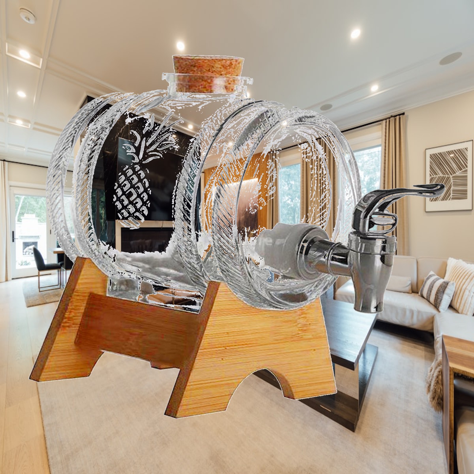 Wine Beer And Spirits - Distributeur en verre haut de gamme