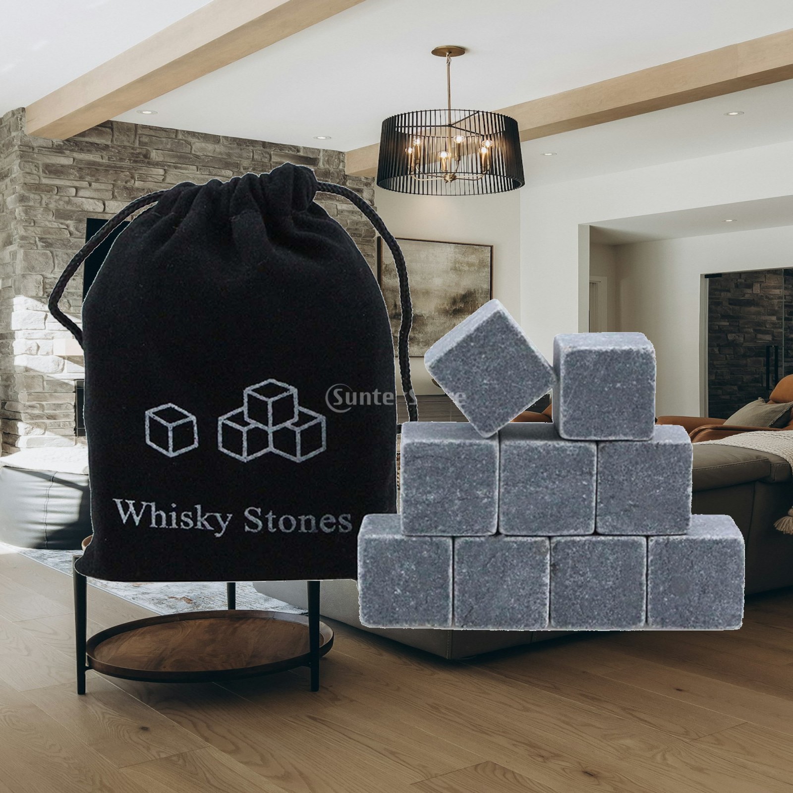 Whiskey Stone Set - Lot de 9 pierres à whisky