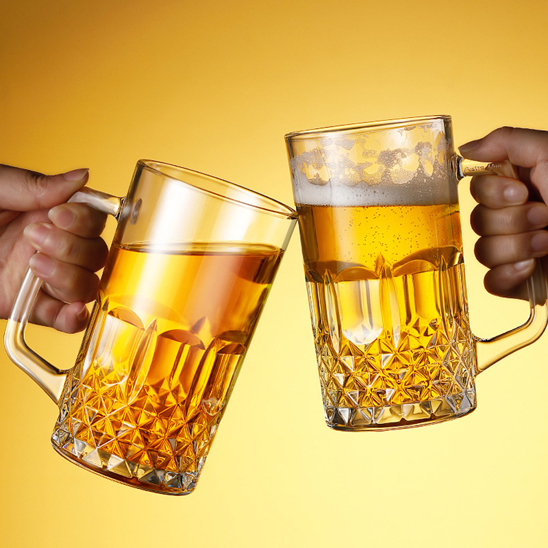 Beer Mug Handled - Verre à bière avec poignée de