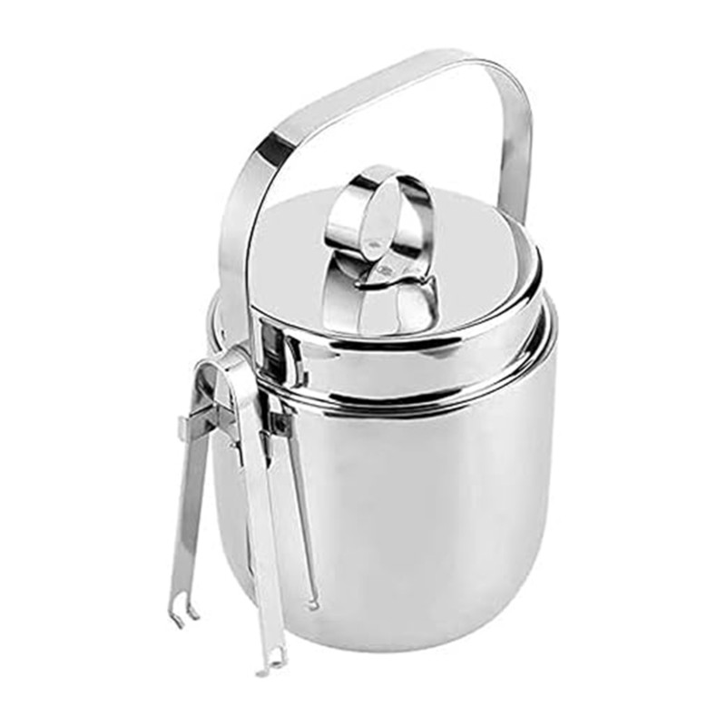 Ice Bucket Silver - Seau à glace ABRE en acier