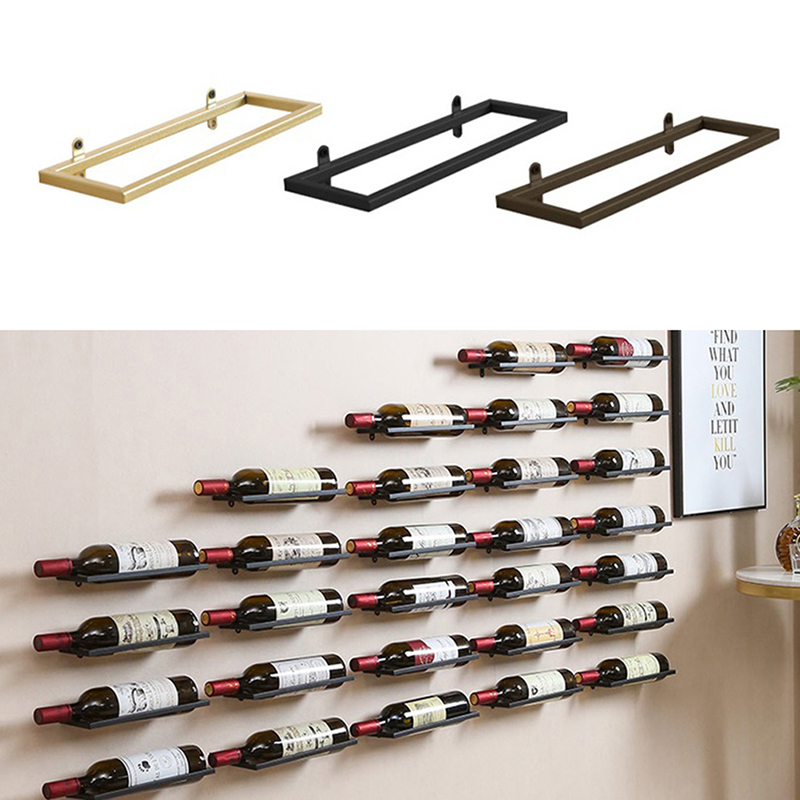 Wine Beer Holder - Support mural en métal pour bar