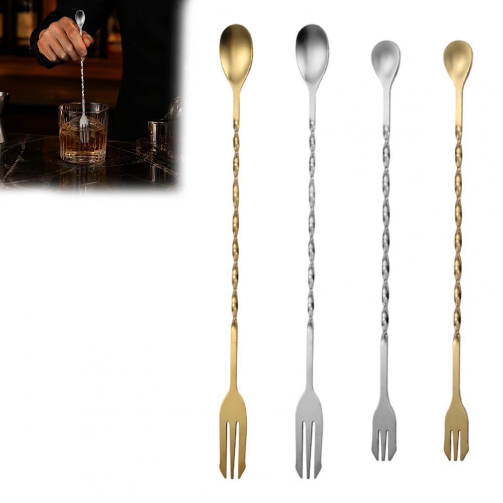 Bar Spoon Twisted - Cuillère à cocktail en acier inoxydable