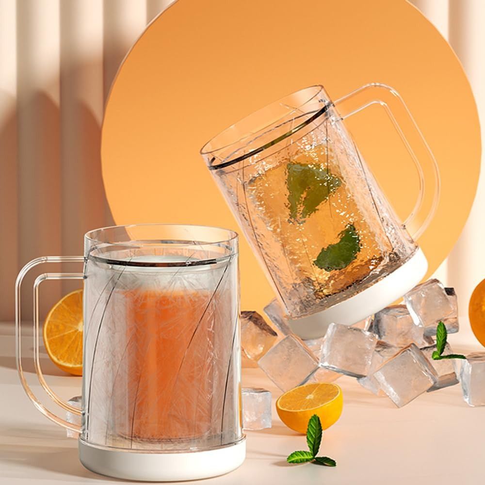 Beer Mug Handled - Gobelet isotherme double paroi 20oz en