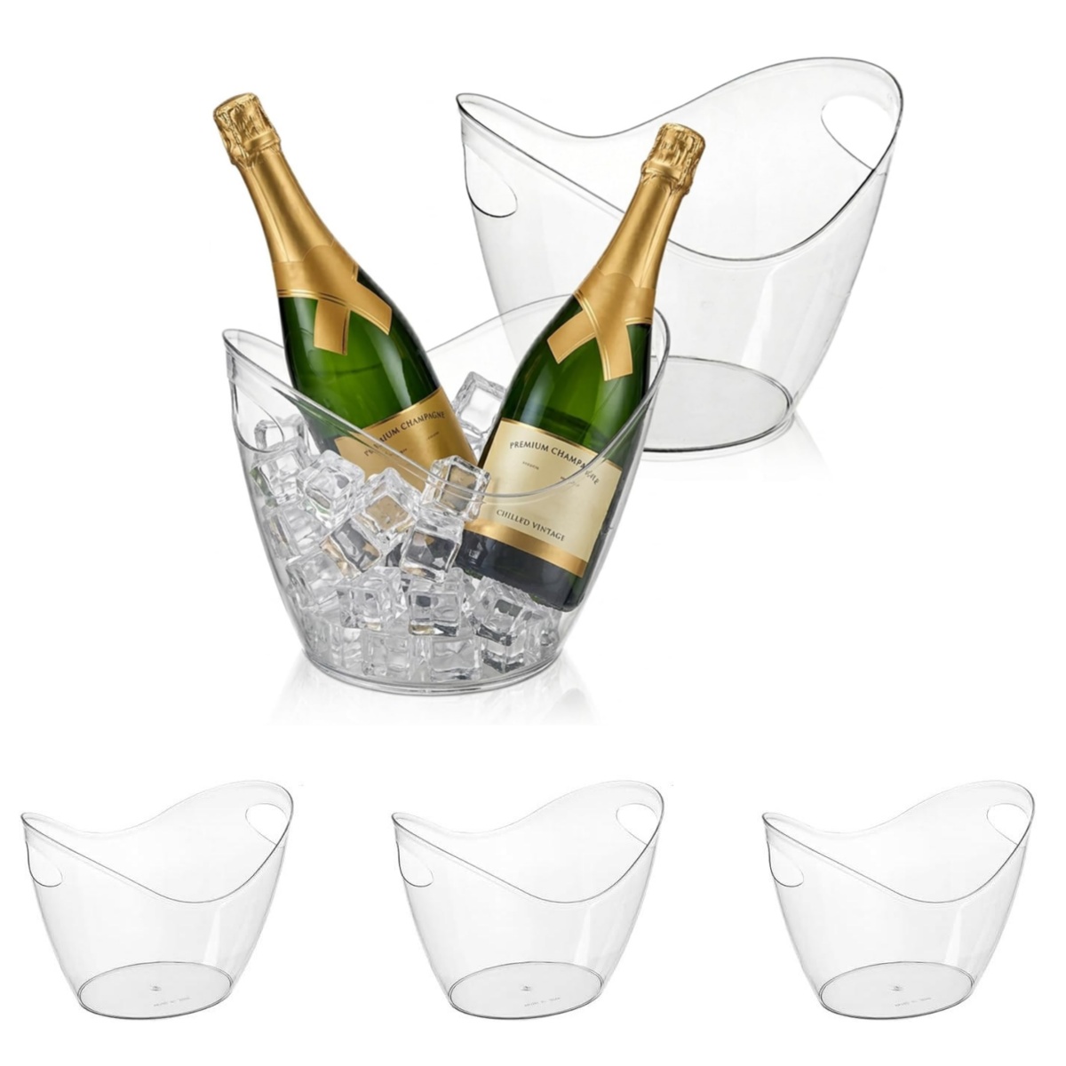 Wine Beer Holder - Lot de 5 seaux à glace