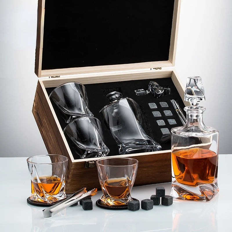 Whiskey Stone Set - Coffret Cadeau Whisky pour Hommes -