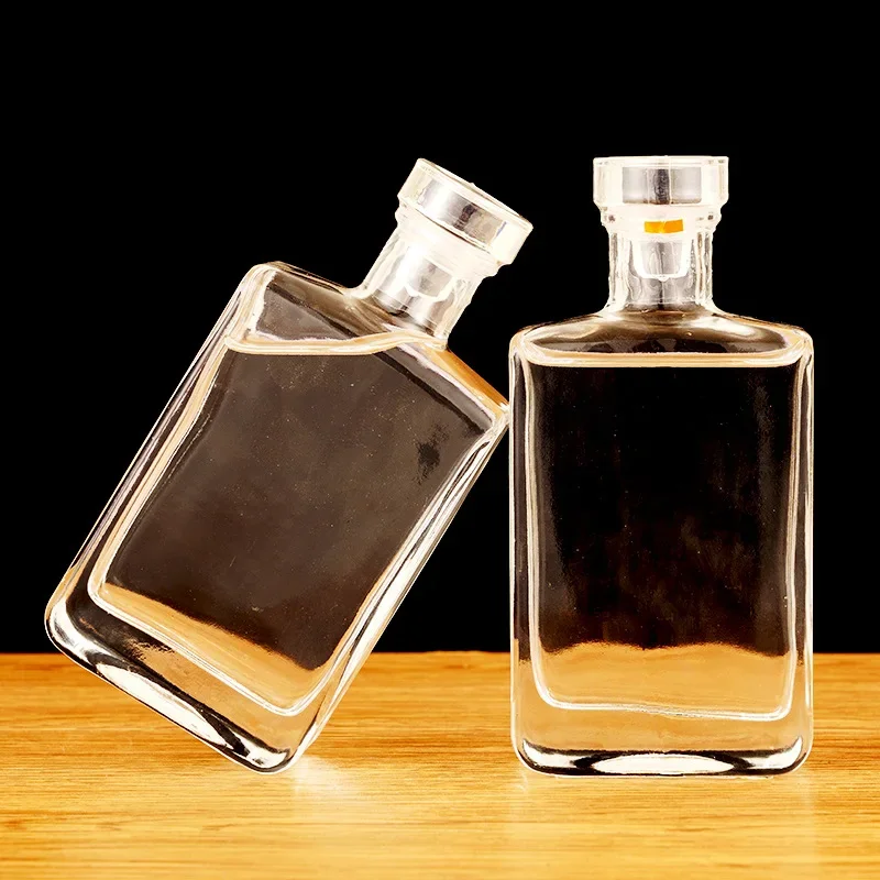 Wine Beer Liquor - Carafe à whisky en verre sans