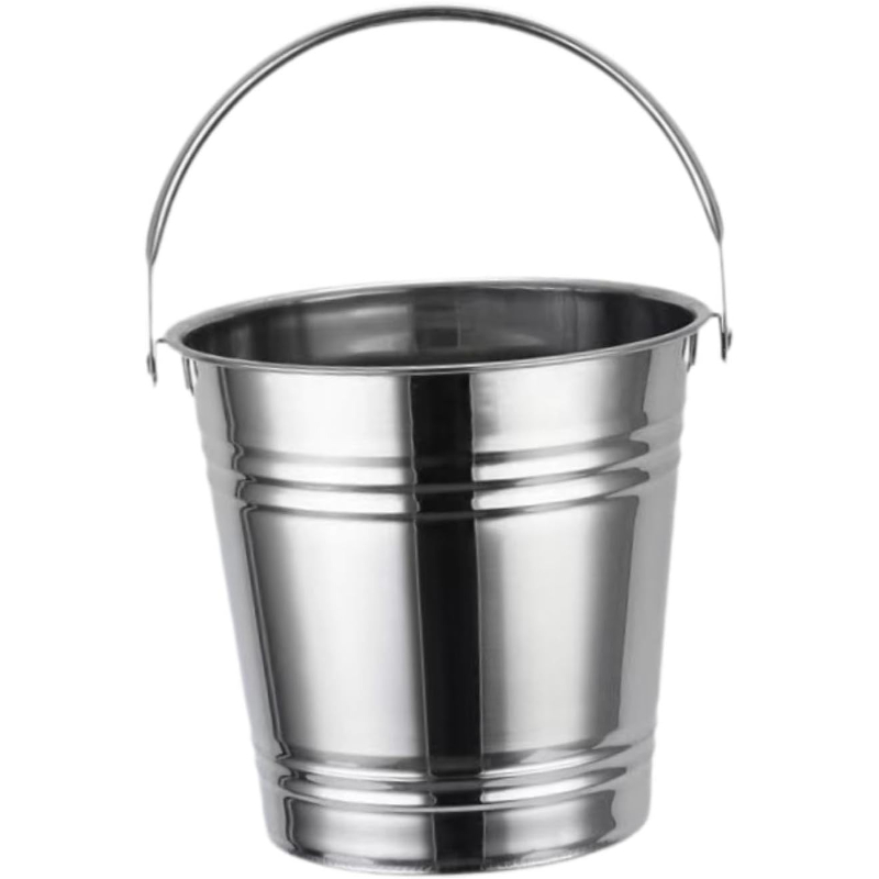Ice Bucket Silver - Seau à glace en acier inoxydable