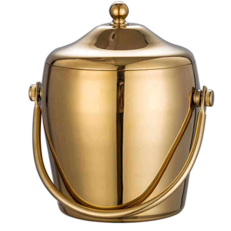 Seau à glaçons en acier inoxyd - Ice Bucket Silver avis et prix