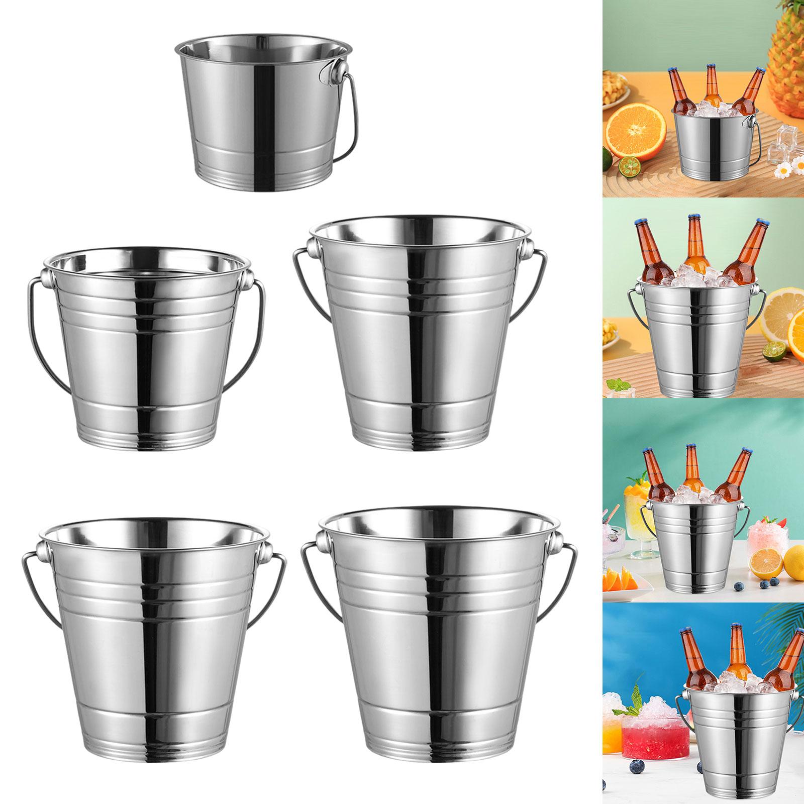 Récipient à glace en acier ino - Ice Bucket Silver avis et prix