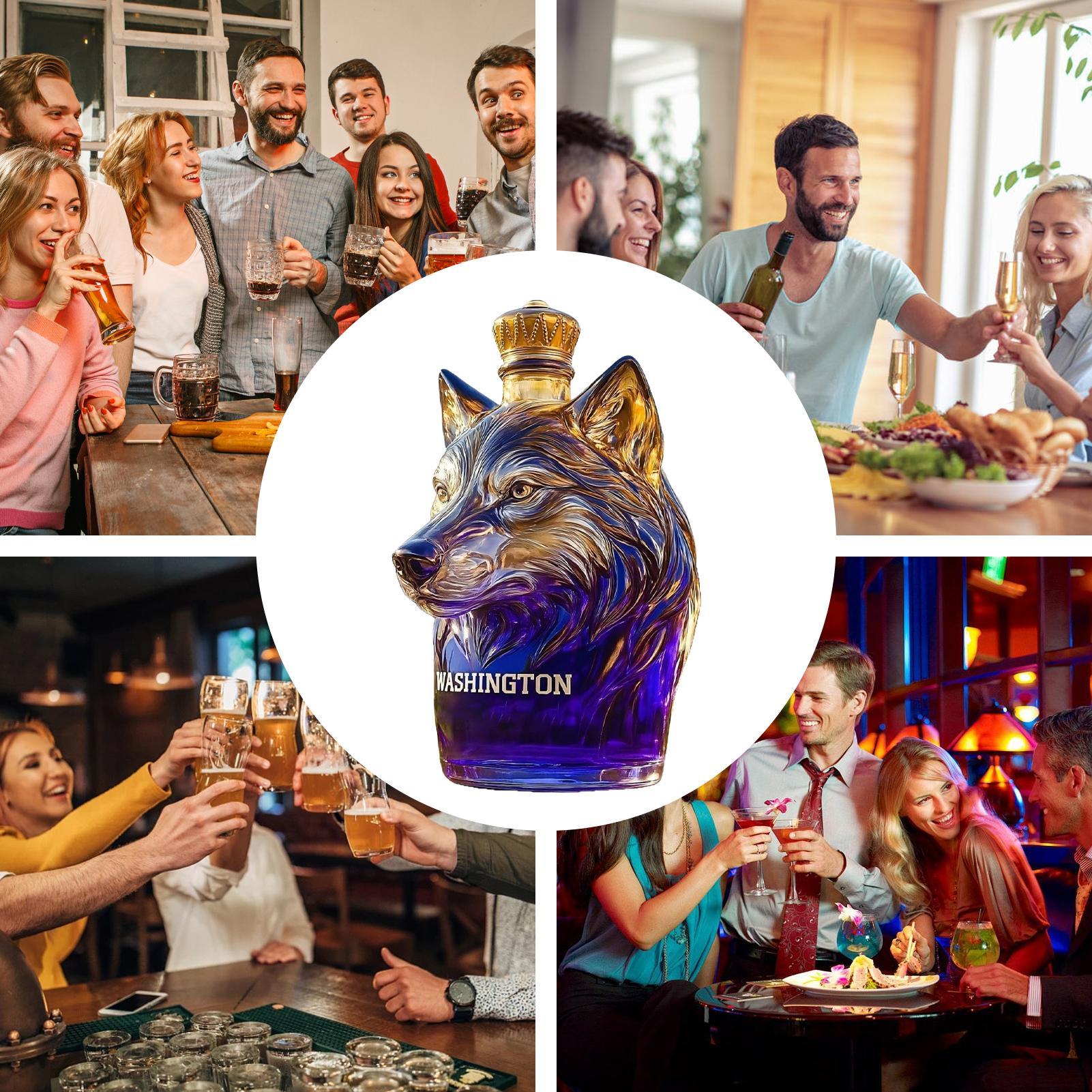 Bouteilles de vin en verre ant - Wine Beer Liquor avis et prix