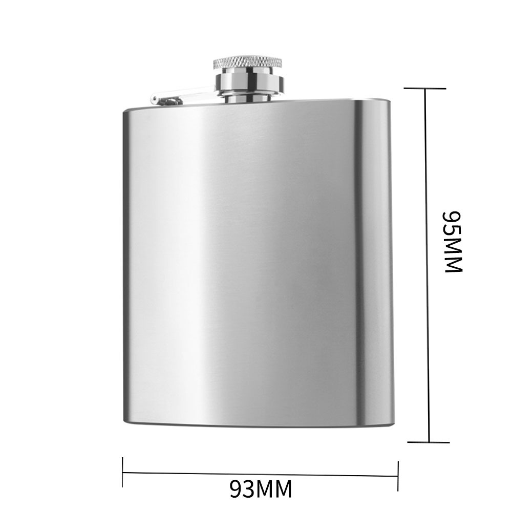 6/7/8oz noir/argent Portable 3 - Wine Beer Liquor avis et prix