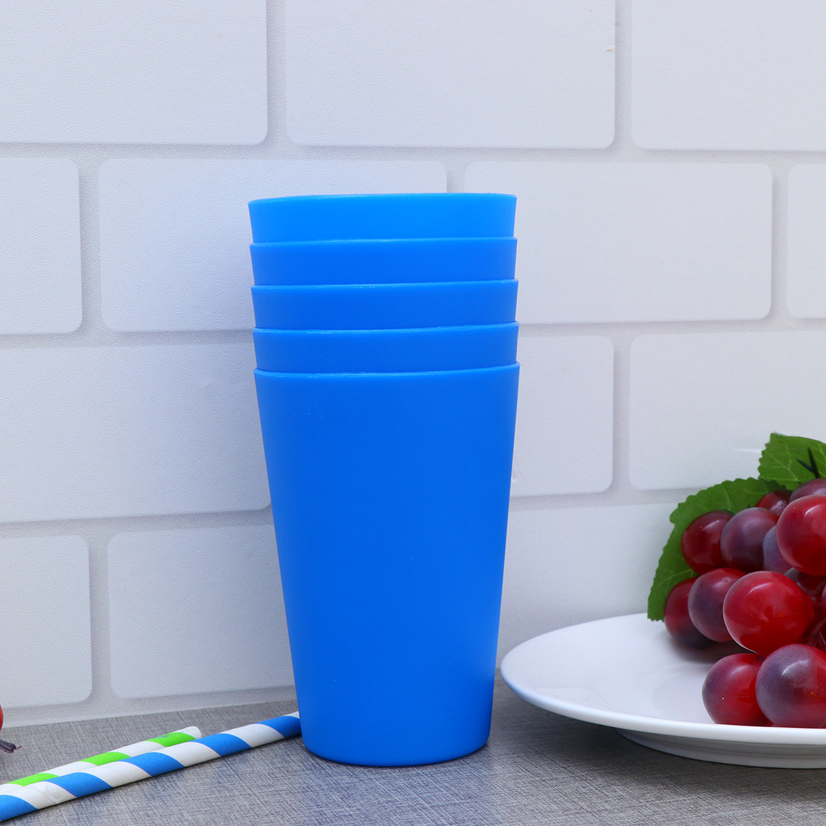 12 gobelets en plastique mat r - Wine Beer Restaurant avis et prix