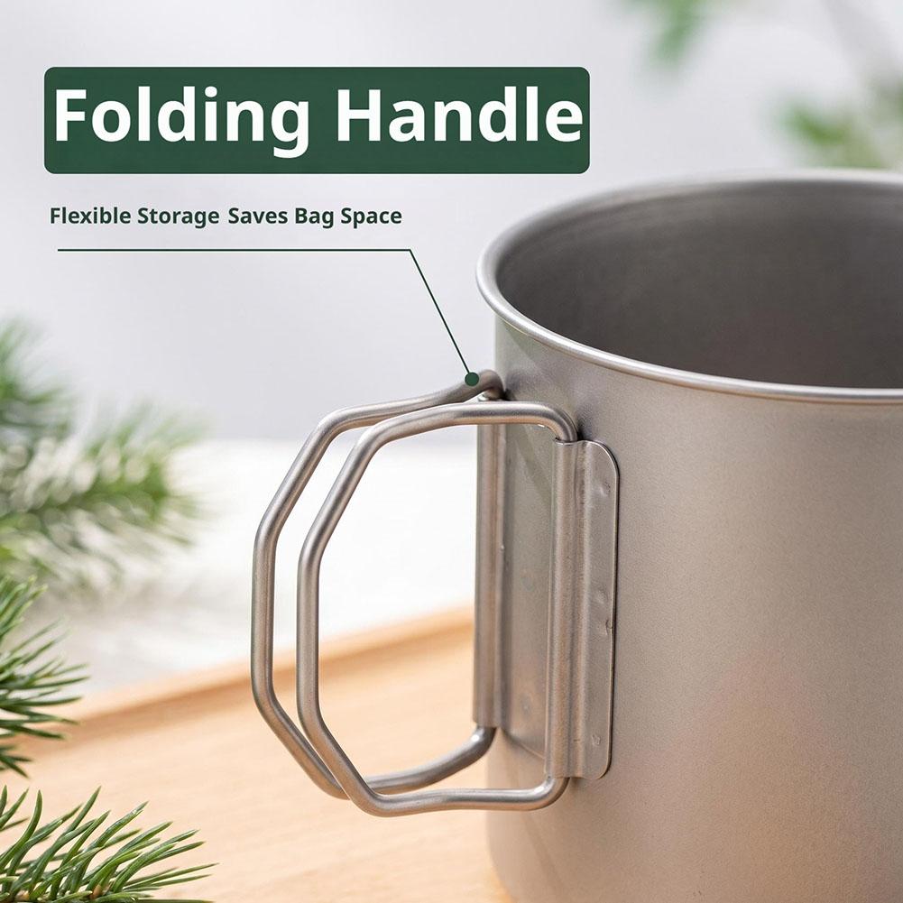 Tasse de camping en acier inox - Beer Mug Handled avis et prix