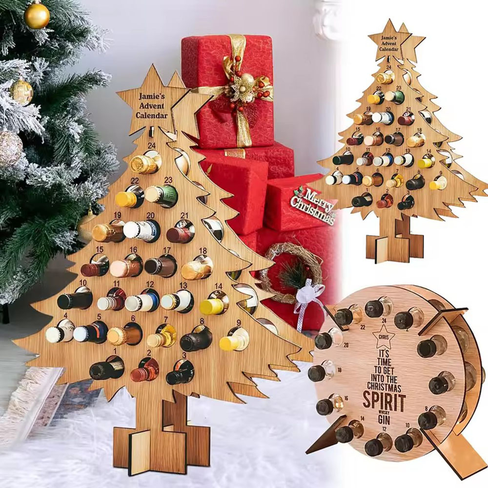 Porte-bouteilles en bois en fo - Wine Beer Holder avis et prix