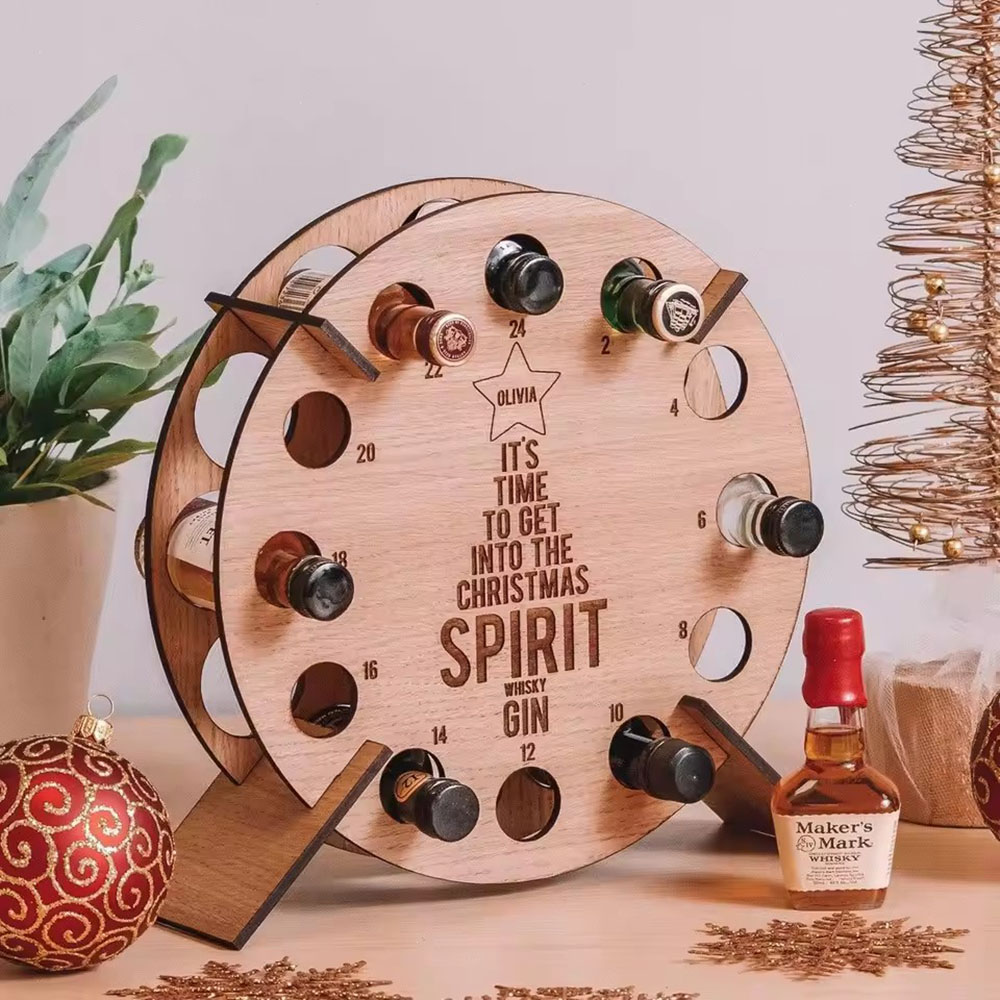 Porte-bouteilles en bois en fo - Wine Beer Holder avis et prix