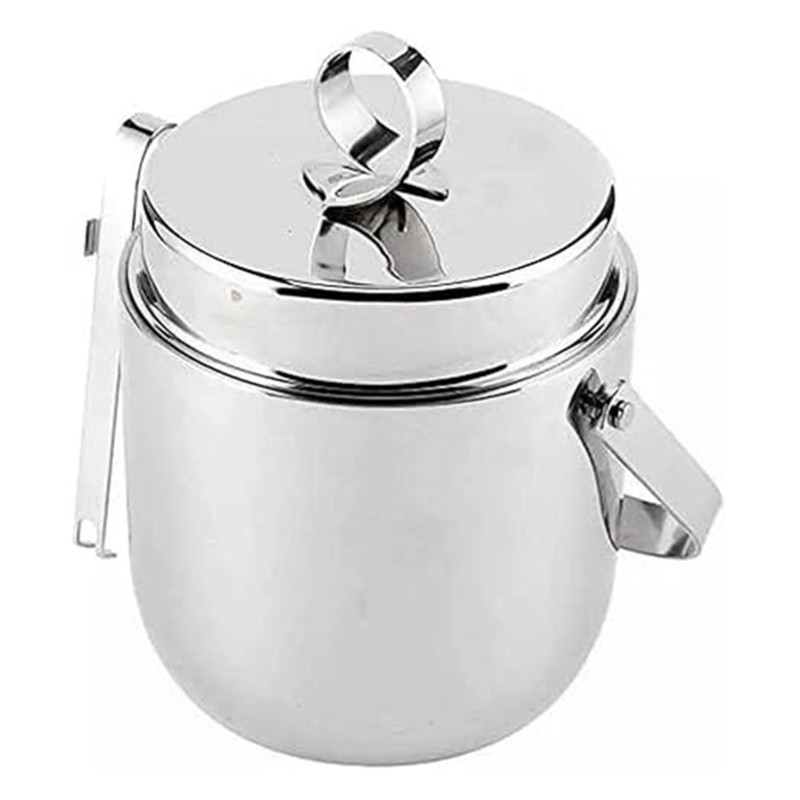 Seau à glace ABRE en acier ino - Ice Bucket Silver avis et prix