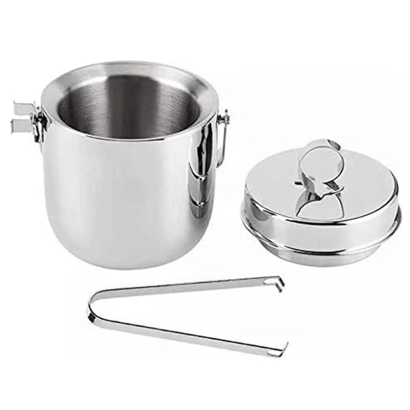 Seau à glace ABRE en acier ino - Ice Bucket Silver avis et prix
