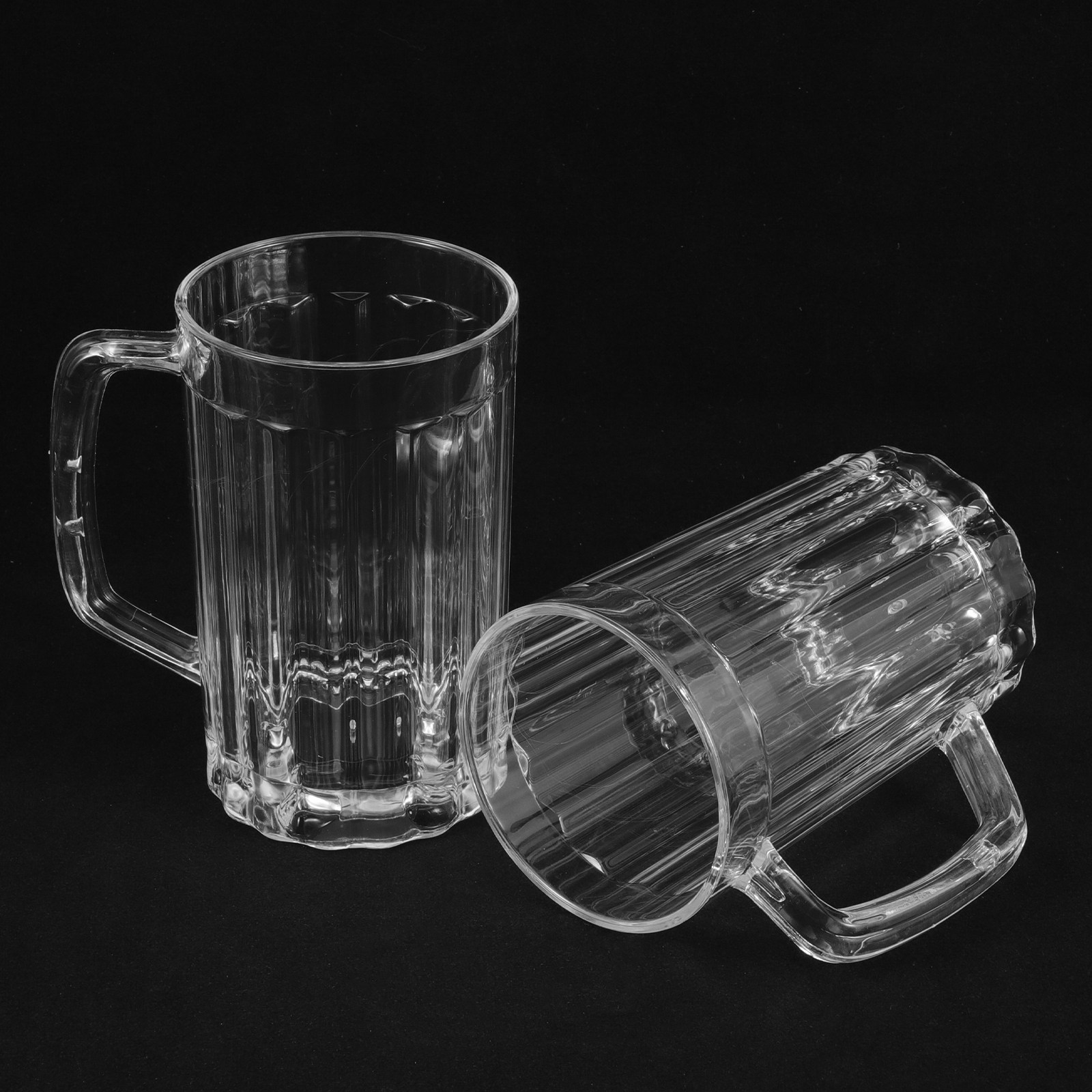 2 Pcs 500Ml Verre à Bière en P - Beer Mug Handled avis et prix