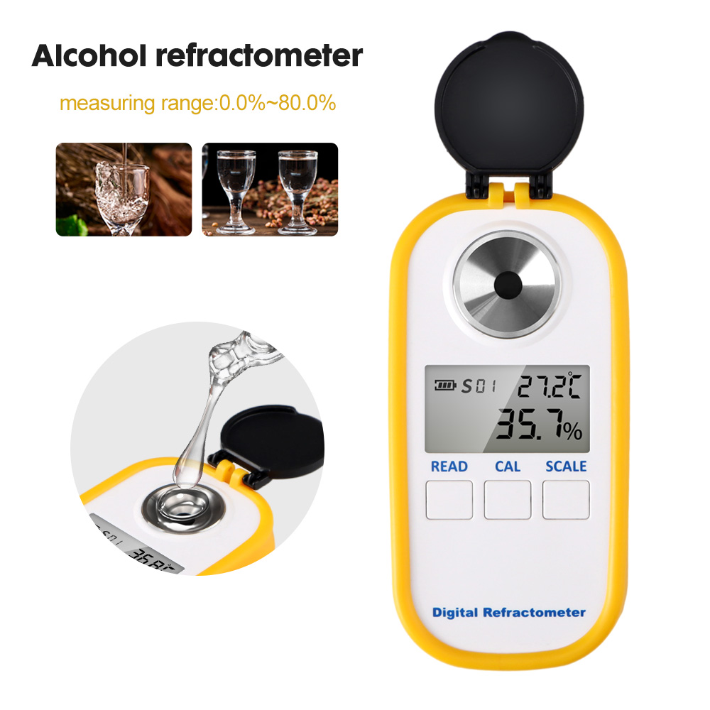 Réfractomètre numérique d'alco - Wine Beer And Spirits avis et prix