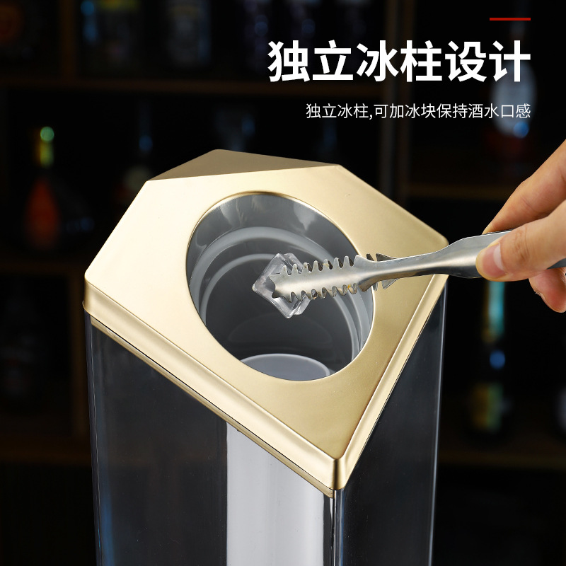 Bar à vin lumineux, baril à bi - Wine Draft Beer avis et prix