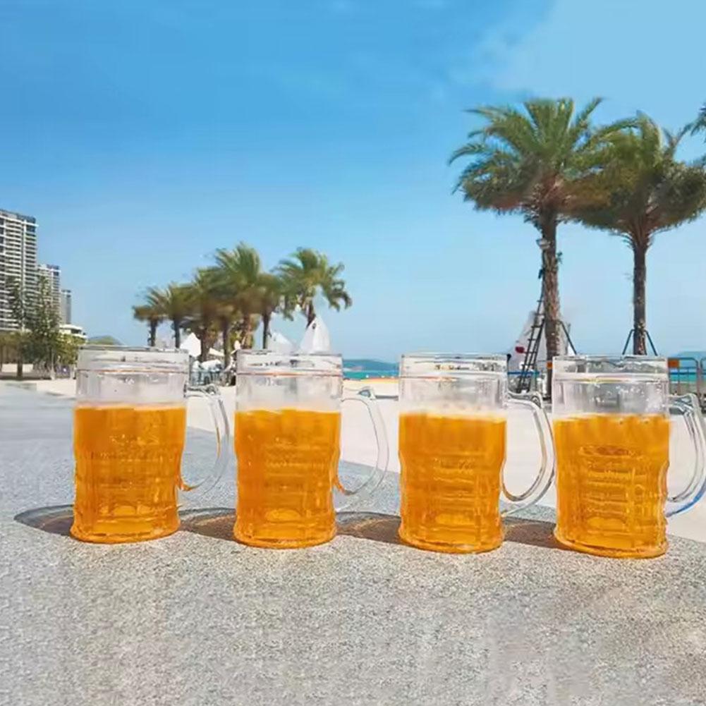 1/2 verres à bière doubles ave - Beer Mug Handled avis et prix