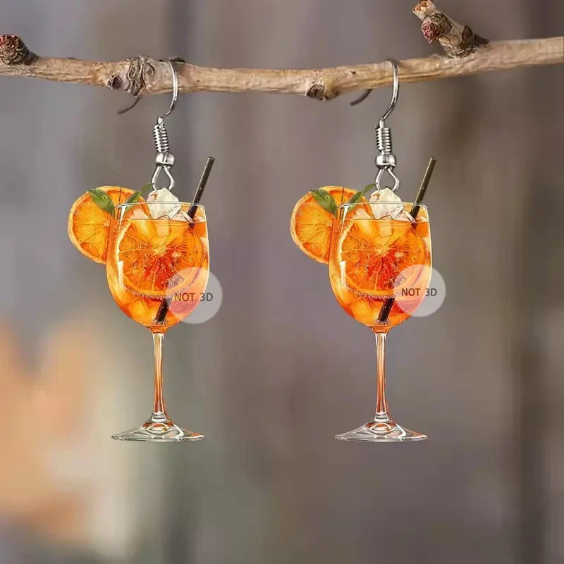 Boucles d'oreilles Design plat - Beer And Wine Festival avis et prix