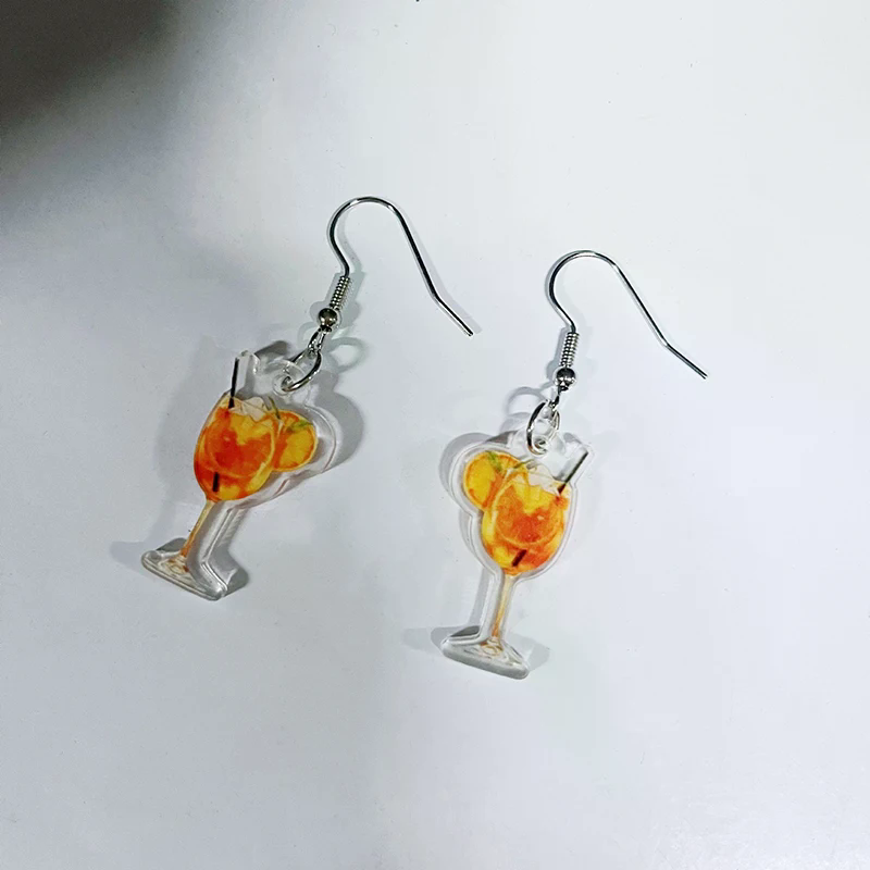 Boucles d'oreilles Design plat - Beer And Wine Festival avis et prix