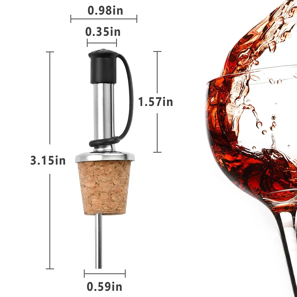 Verseur de vin rouge en liège, - Wine Beer And Spirits avis et prix