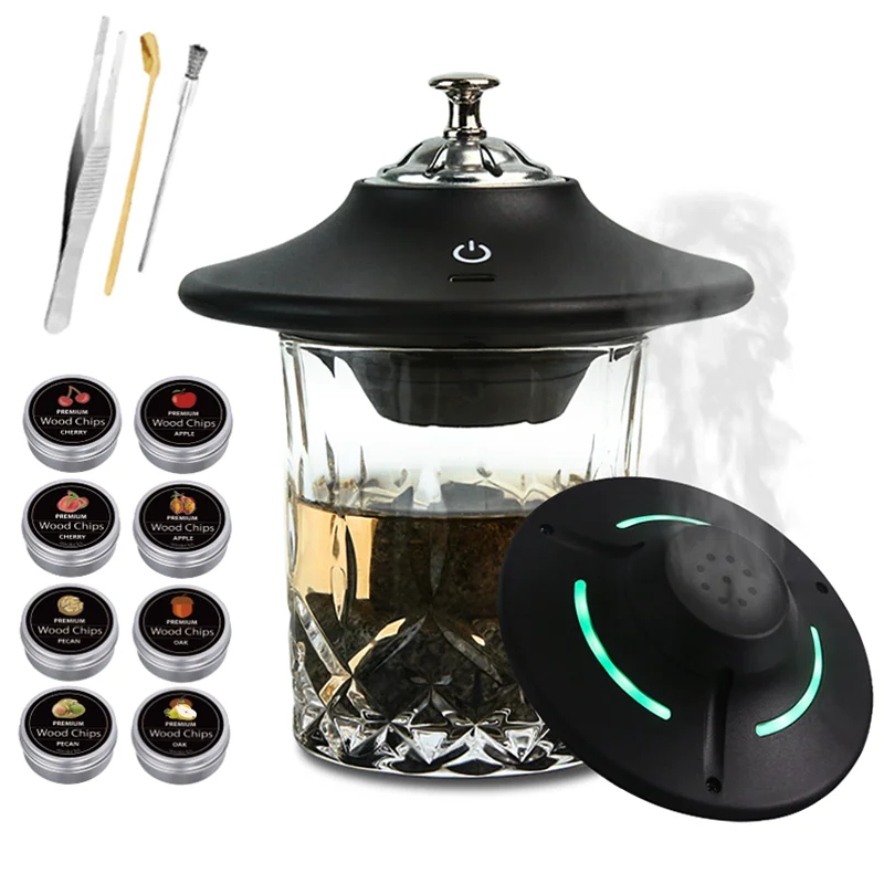 Kit de fumoir à cocktails élec - Whiskey Stone Set avis et prix