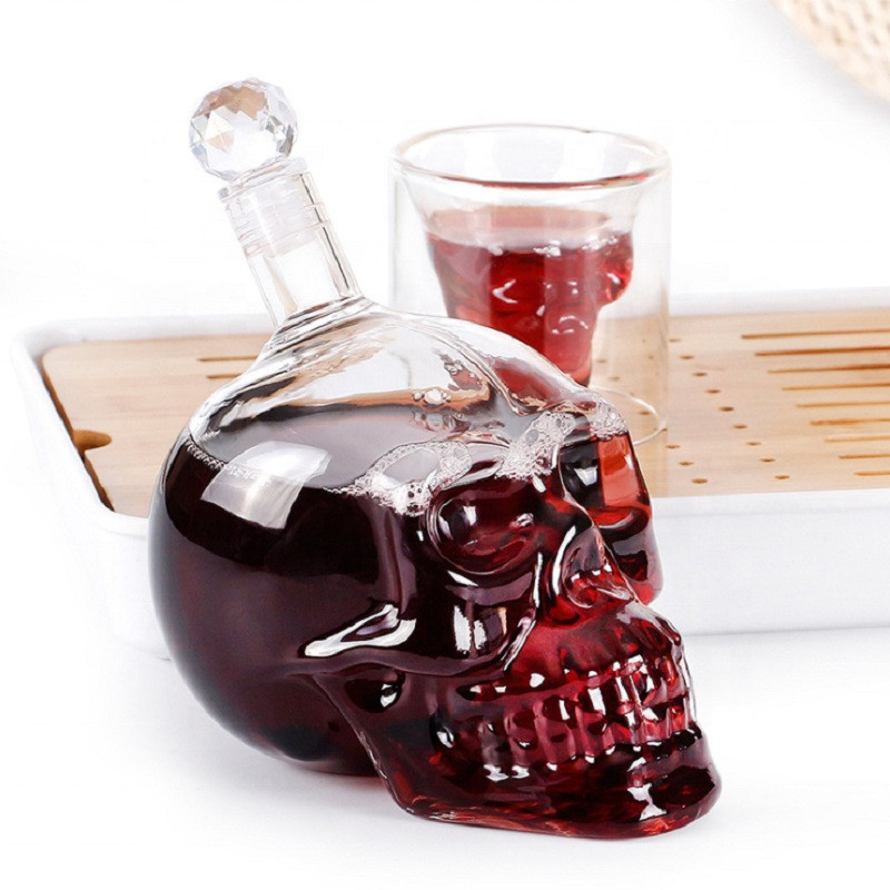 Décanteur tête de mort créatif - Wine Beer And Spirits avis et prix