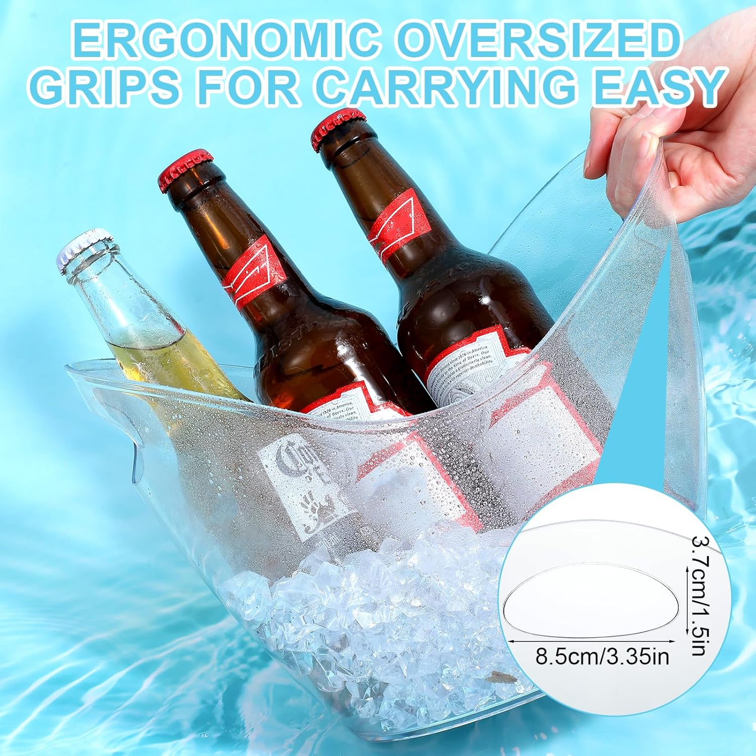 Lot de 5 seaux à glace incassa - Wine Beer Holder avis et prix