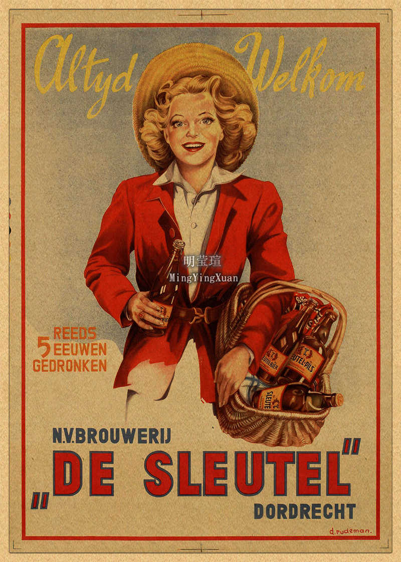 Affiche de Collection de bière - Wine Mix With Beer avis et prix