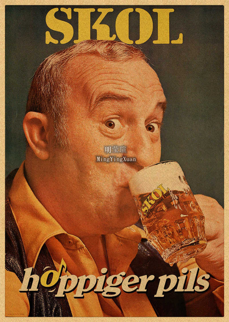 Affiche de Collection de bière - Wine Mix With Beer avis et prix