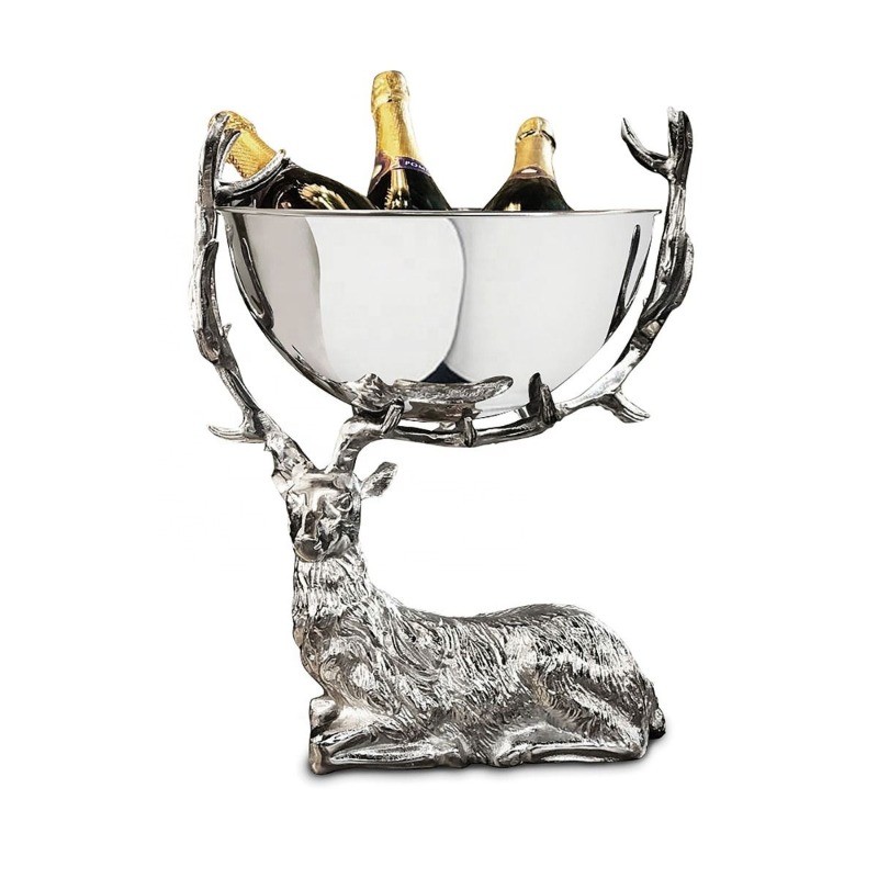 Seau à glace pour cerf et cham - Ice Bucket Silver avis et prix