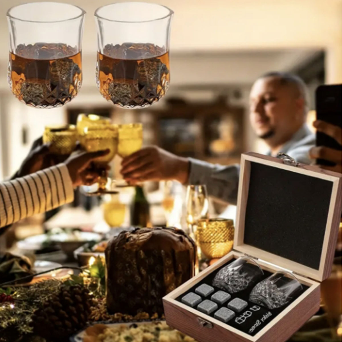 Ensemble de verres à pierres à - Whiskey Stone Set avis et prix