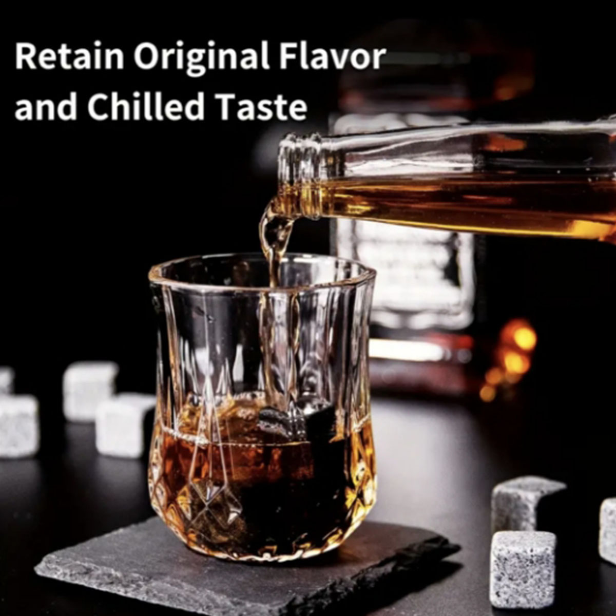 Ensemble de verres à pierres à - Whiskey Stone Set avis et prix