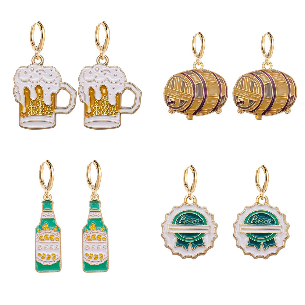 Boucles d'oreilles pendantes e - Beer And Wine Festival avis et prix